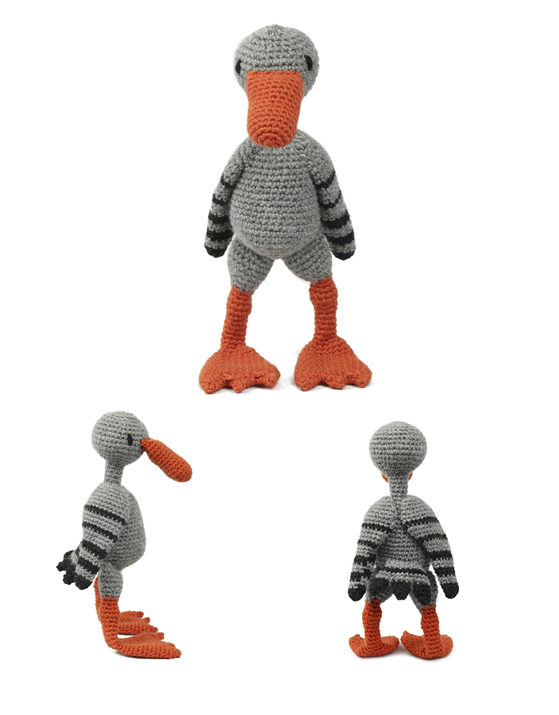 toft orlando amigurumi crochet animal bird